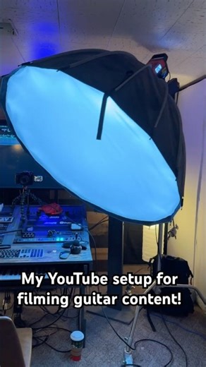 My Highly Functional Youtube Studio for Guitar Content!