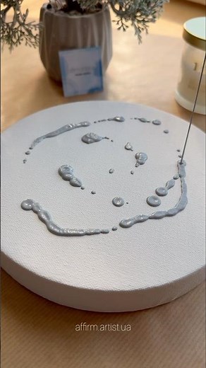 Easy & Therapeutic Art Idea | Yin Yang Abstract with Hearts 🖤🤍