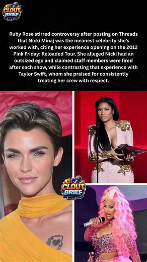 Ruby Rose EXPOSES Nicki Minaj? 😱 #NickiMinaj #RubyRose #TaylorSwift