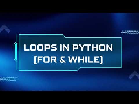 Loops in Python (for, while with examples)