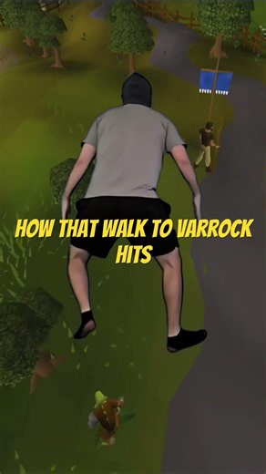 How that walk to varrock hits #osrs #gaming #runescape #subscribe #dance #streamer