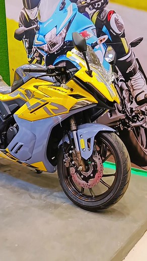 GPX Demon 165 Fi ABS Yellow & Gray Colour