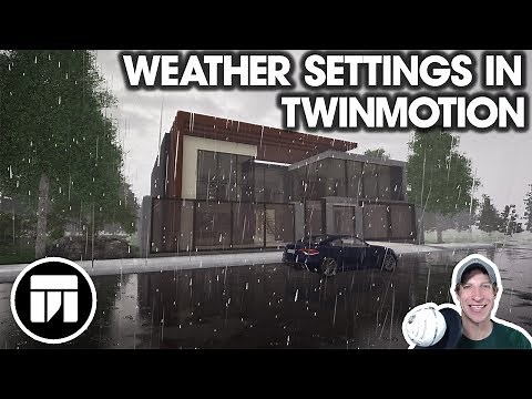 SIMULATING WEATHER in Twinmotion - Complete Weather Settings Tutorial