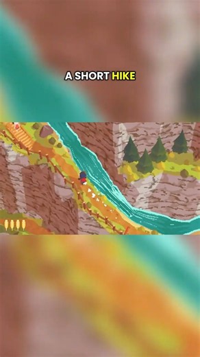 5 Beautiful Games YOU Should Play - No.2 A Short Hike #indiegames #cozygaming #gaming #gamereviews