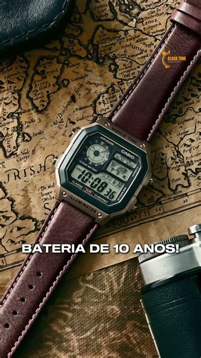 The Spy Watch: Casio Royale (AE-1200) - 10 YEARS without charging!