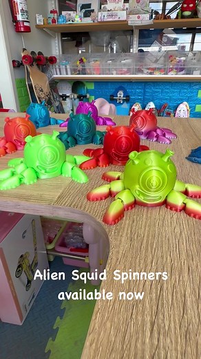 3D Printed Alien Squid Spinners #fidget #fidgettoys #fidgetspinner #fidgettoy #3dprinting #3dprint #cool3dprints | Xtreme Imports Kapiti | Facebook