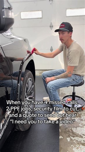 80% work 20% videos #ppf #tinter #WindowTinter #bridgeportwv | Window Tint