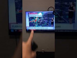 TORNADO WARNING ON TV|full unedited video