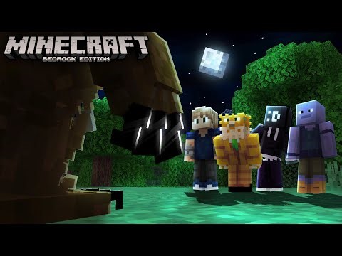 Java YouTubers Try Minecraft BEDROCK Horror Mods