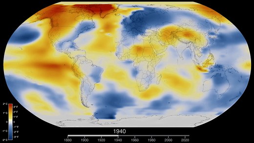 2024 was the warmest year on record. While Earth has had warm periods in the past, the current rate at which our planet is warming is faster than ever, affecting the entire climate system, fueling intense wildfires, floods, hurricanes, heat waves, and more. go.nasa.gov/3WdGkvy | Space 360
