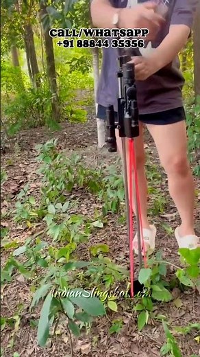 High-Power Multi-Band Slingshot Crossbow | Outdoor Performance Test 🔥