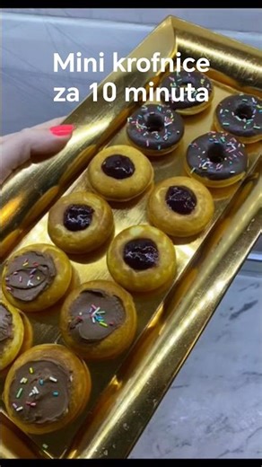 Mini krofnice iz aparata 🍩Mekane kao duša, gotove za 10 minuta