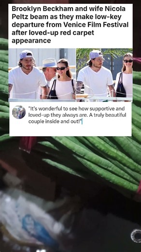 Brooklyn Beckham and wife Nicola Peltz beam as they make low-key#entertainment