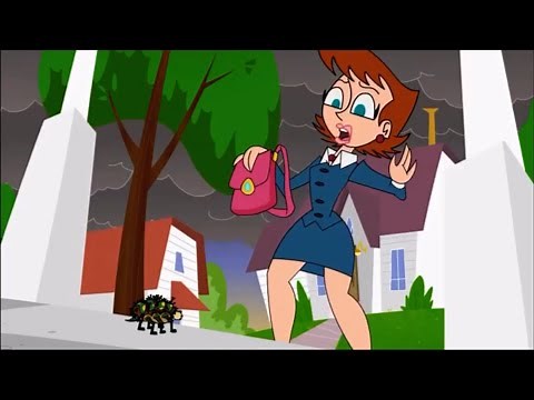 Cartoon Giantess - Lila Test (Johnny Test)