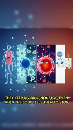 🧬⚠️ How Cancer Cells Multiply Differently Than Normal Cells #shorts #science #health