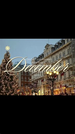 Celebrating December Birthdays and Holidays