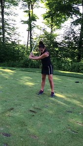 When you’re told to practice your swing 1000 times... 😂 The Rock Golf Club | Emily Vukovic