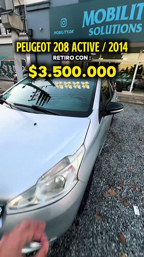 Peugeot 208 Active 2014 a la venta por $3.500.000