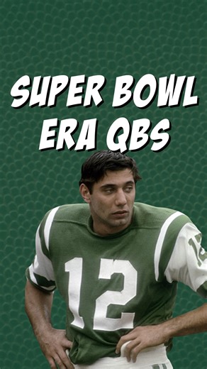 Stats that seem fake…but aren’t! Super Bowl era quarterbacks. #nfl #nflhistory #nflfootball #quarterback #superbowlera | Fanstorian