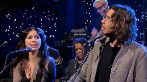 Chris Cornell Feat. Joy Williams Misery Chain Live on Letterman December 16th 2013 | The YEAR Grunge BROKE