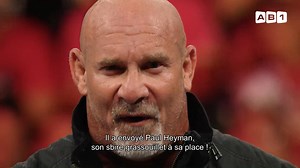 Il y a 7 ans, #Goldberg faisait son retour sur les rings de la WWE après 12 ans d’absence ! | AB1