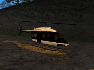 GTA San Andreas NPC SAPD New Police Maverick Mod - GTAinside.com