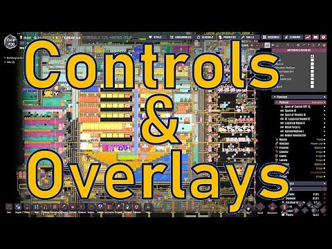Oxygen Not Included - Tutorial Bites - Controls and Overlays
