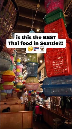 is this the BEST Thai food in Seattle? 🤯📍
