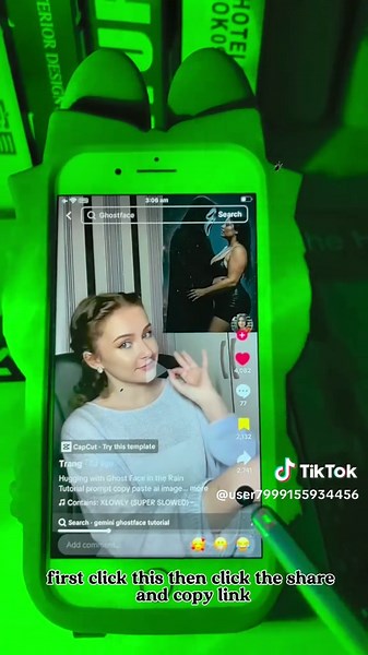 Ghost Face Style Image Creation using Google Gemini AI