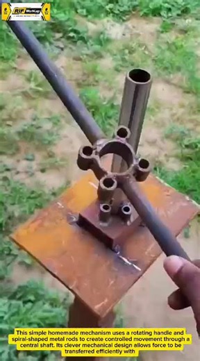 How This Simple Machine Uses Spiral Motion