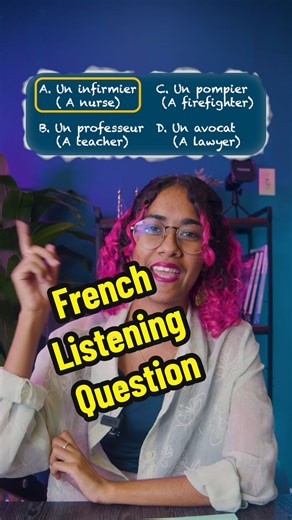 Exercice d'écoute pour étudiants en français