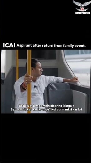 ICAI Aspirant after return from family event.... #CAstudent #catestseries #funnymemes