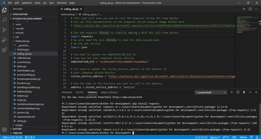Python | # Pip import requests issues: | Facebook