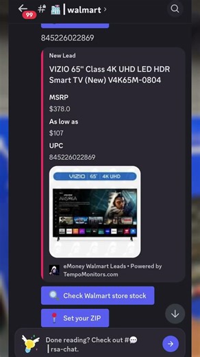 90% off smart TVs at Walmart 🔥🚨 #clearance