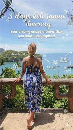 🌴✨ KOH SAMUI 3 DAYS ITINERARY | Thailand Travel Guide 🇹🇭 #trending #thailand