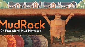 iBlender双语版插件 Mudrock 2.0 50+程序化泥土粘土石头熔岩定格动画风格化预设材质 Blender教程_哔哩哔哩_bilibili
