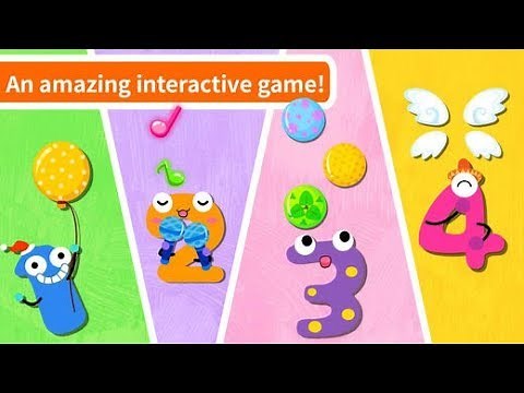 Magic Numbers 0 to 10 BabyBus GAMEPLAY with Egg Surprise - 123 Learning Apps for kids