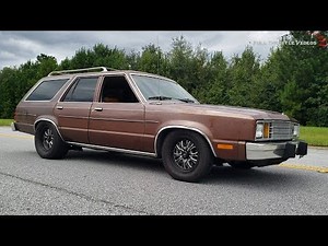 WILD RIDE IN THIS TURBO LS 1980 FORD FAIRMONT " MEMAWS WAGON"