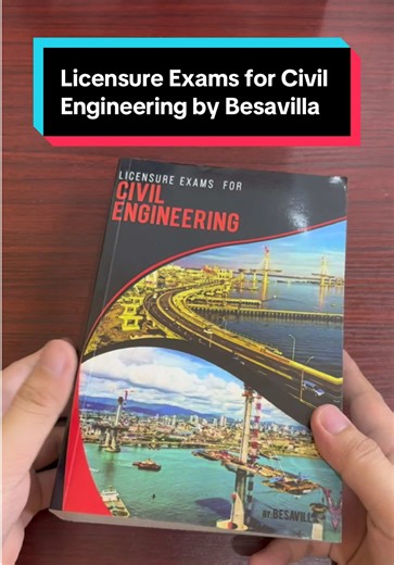 Licensure Exams for Civil Engineering by Besavilla #enginerdmath #engineering #fyp #civileengineering #CELE