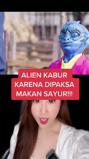 Alien Kabur Karena Dipaksa Makan Sayur - Film Pendek #TikTokTainment