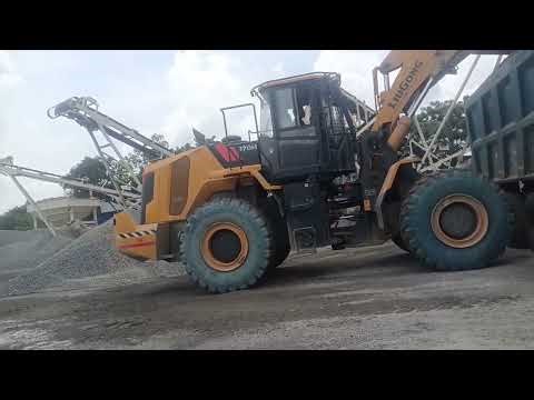 Jcp loader loading stone in 407 and dust in hyva || #jcb #hyva #loading #loader #youtubevideo #new