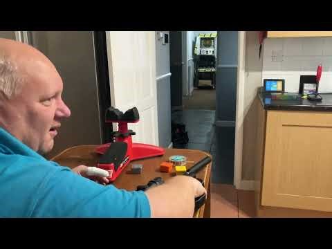 Sussex Sabo and last test of the Prometheus Paragon lead free pellets.