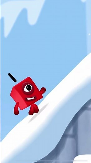 Numberblocks 5 Magic Run - Numberblocks 2 + 3 Adventure | Number Counting snow treasure