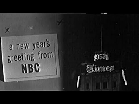 NBC's New Year's Eve 1952-1953 in Times Square