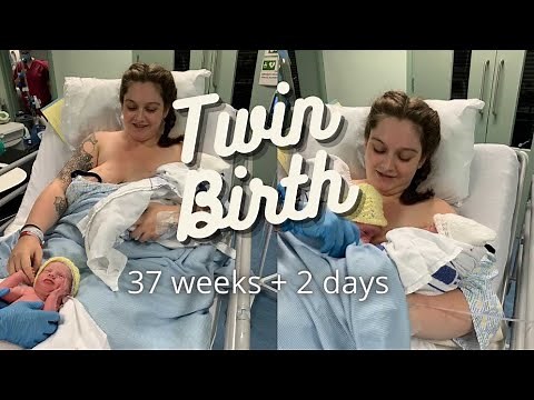 Planned Twin Vaginal Breech Birth, Cesarean Experience | Hannah’s Birth Story