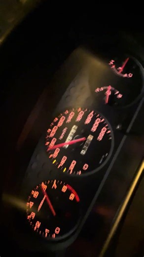 Honda Civic EK4 B16A2 redline on icy road