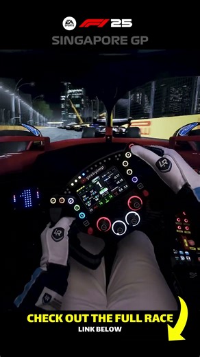 Work that boost! Singapore GP - IMMERSIVE Triple Screen SimRig POV - Lewis Hamilton