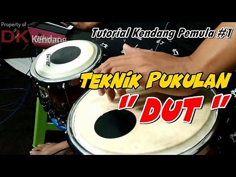 TUTORIAL KENDANG PEMULA #1 | Teknik Pukulan DUT Biar Bunyi Mantab