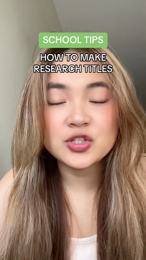 278K views · 12K reactions | Research title defense tips for first-time researchers | Gianna Abao | Facebook