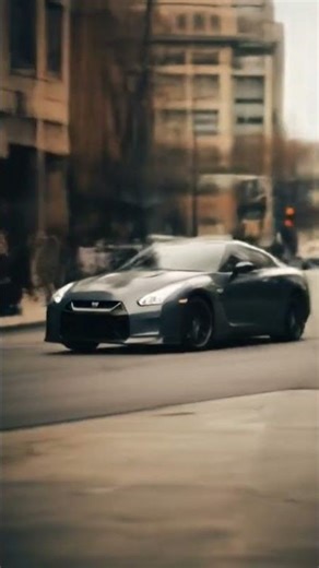 Nissan gtr in top speed 👌 👏 😎